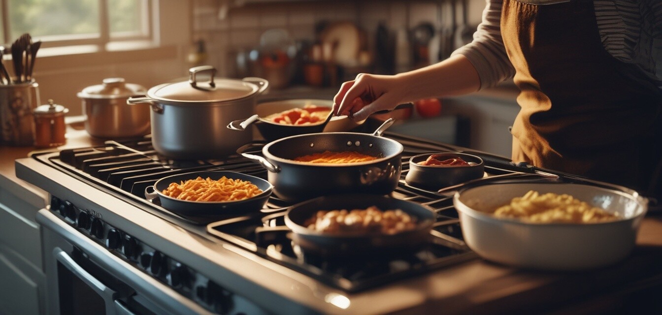 Cookware Set Cooking
