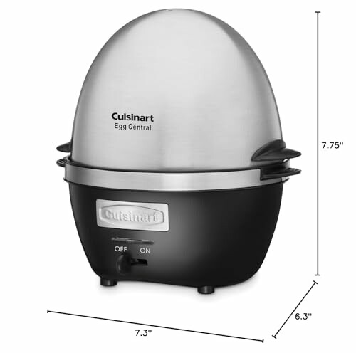 Cuisinart Egg Central appliance with dimensions