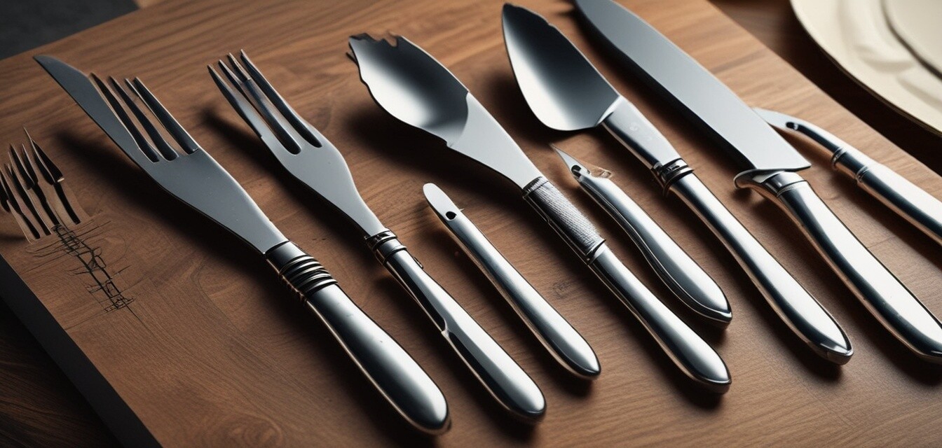 Cutlery and Knives Types Image