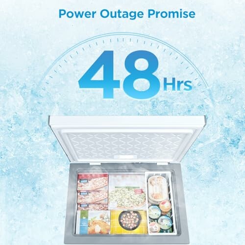 Freezer with 48 hours power outage promise